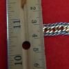 vintage sterling silver 925 two tone MILOR  Heavy Chevron Riccio bracelet ITALY - Image 6