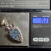 Vintage Sterling Silver Necklace Pendant with Amethyst - Image 8