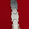 vintage sterling silver 925 two tone elite bracelet made in Italy - Image 4