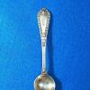Antique 1890 England sterling silver JEB  ( John Edward Bingham ) Salt spoon - Image 9