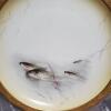 Limoges France ten Hand Painted Fish plates G.D & CLE Avenir signature  J.Barin. - Image 7
