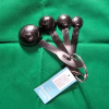 HAMMERED METAL Black 4 pc MEASURING SPOONS SET - Image 2