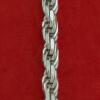 vintage sterling silver 925 su rope signed bracelet made in Italy - Image 4